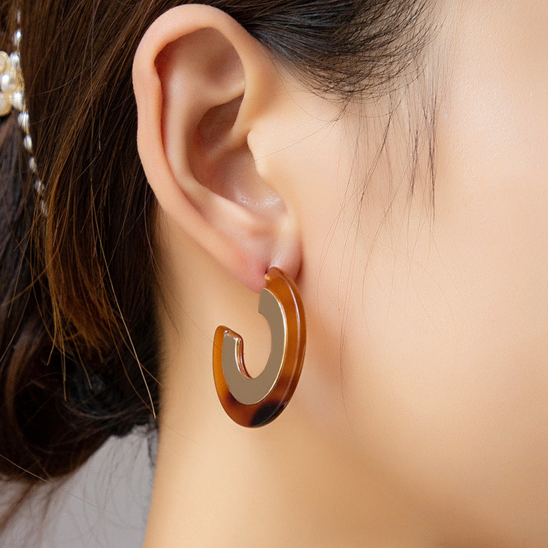 Retro Fashion Geometric Earrings Women