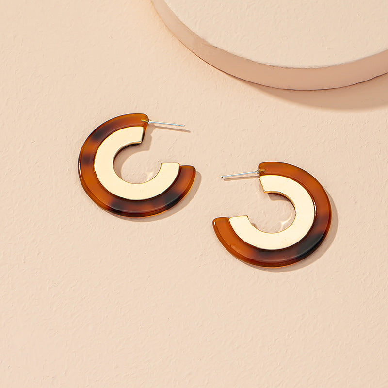 Retro Fashion Geometric Earrings Women