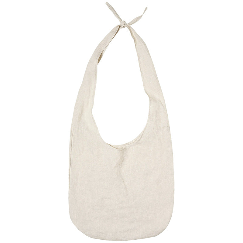 Linen Sail Large Capacity Underarm Bag